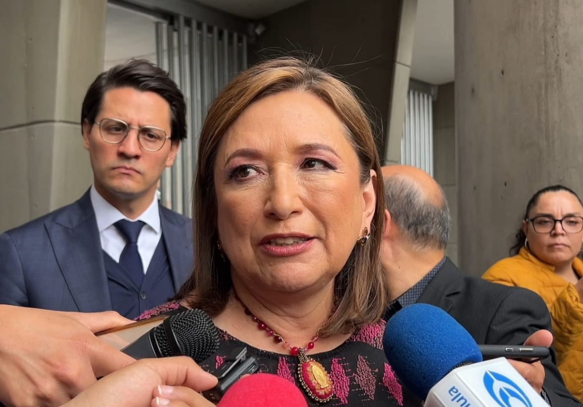 La senadora Xóchitl Gálvez sostuvo una reunión con magistrados del TEPJF para discutir la impugnación electoral y sus preocupaciones por la inacción del INE en diversas quejas pendientes. Foto: Cortesía