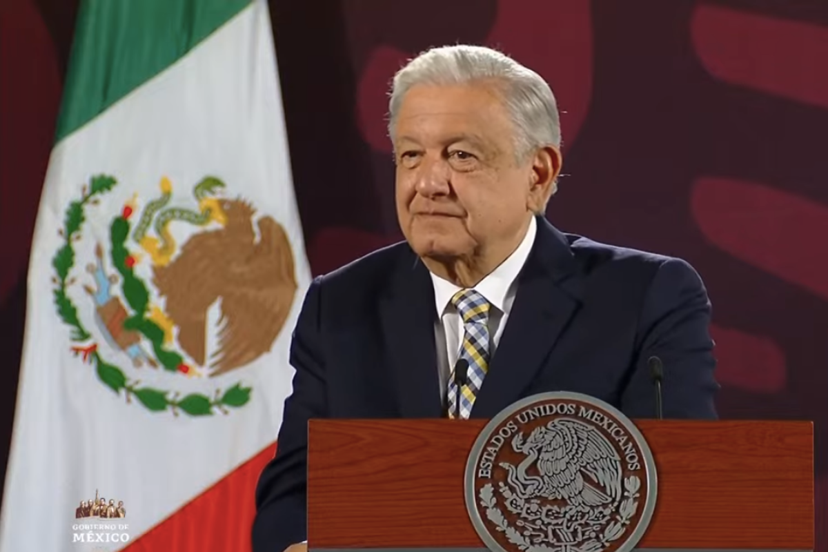 AMLO en conferencia de prensa del 9 de julio de 2024. Captura de pantalla / YouTube