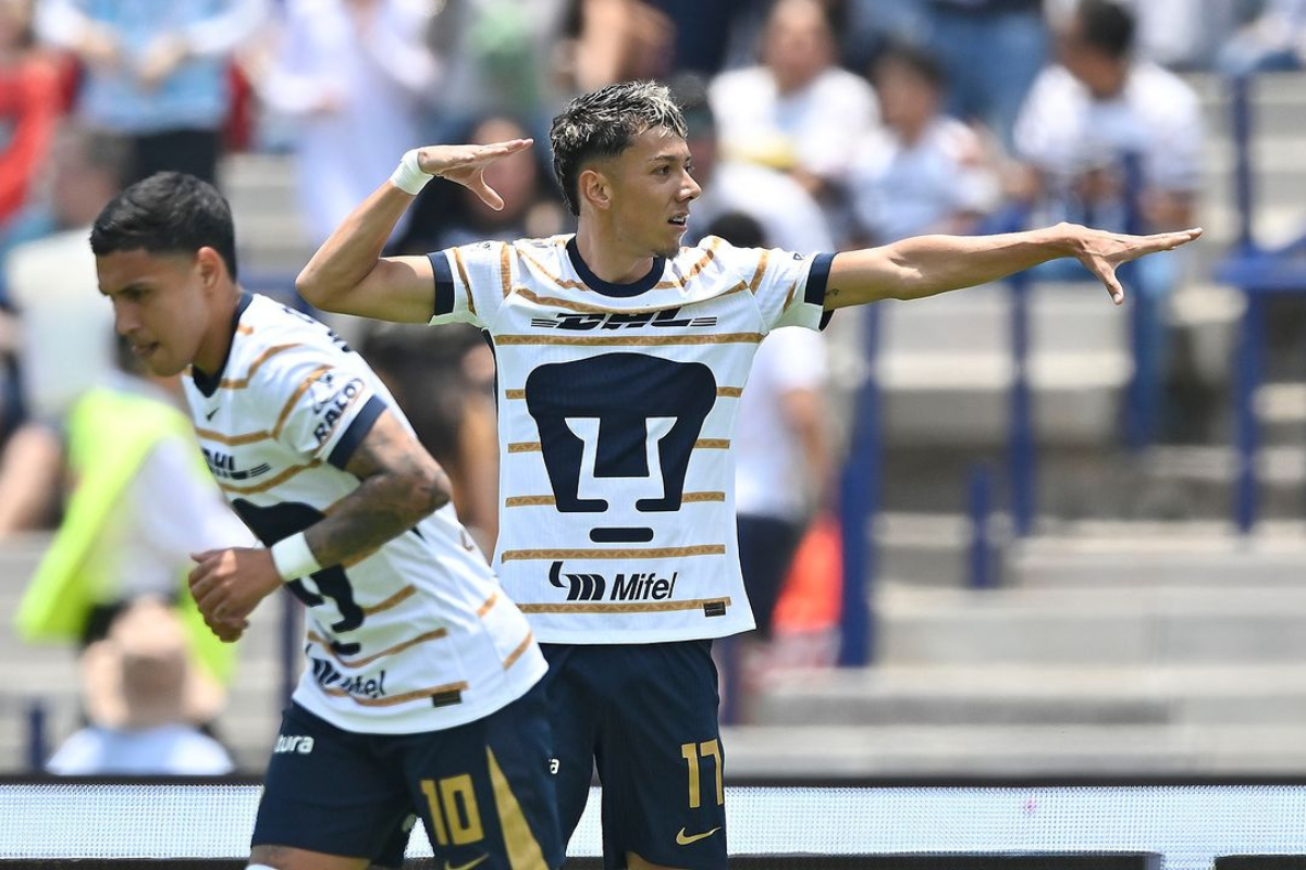 Jorge Ruvalcaba, jugador de Pumas UNAM, Foto: Instagram @pumasmx