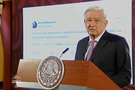 AMLO: muerte de Trump hubiera creado incertidumbre en México y el Mundo