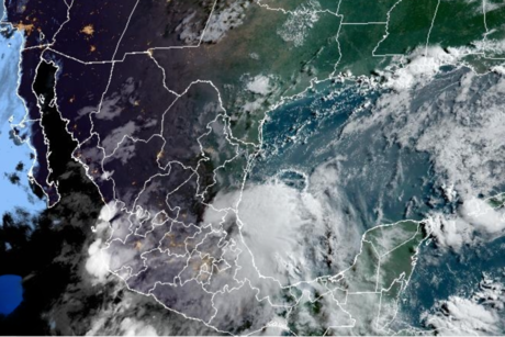 Lluvias fuertes sobre el noreste, oriente, centro, occidente y sur en México