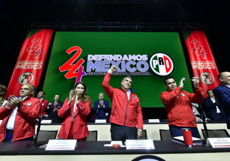 PRI aprueba reelección de Alejandro Moreno por tres periodos más