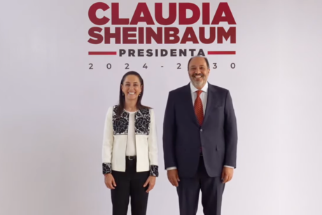 Claudia Sheinbaum presenta a Lázaro Cárdenas Batel como Jefe de Oficina