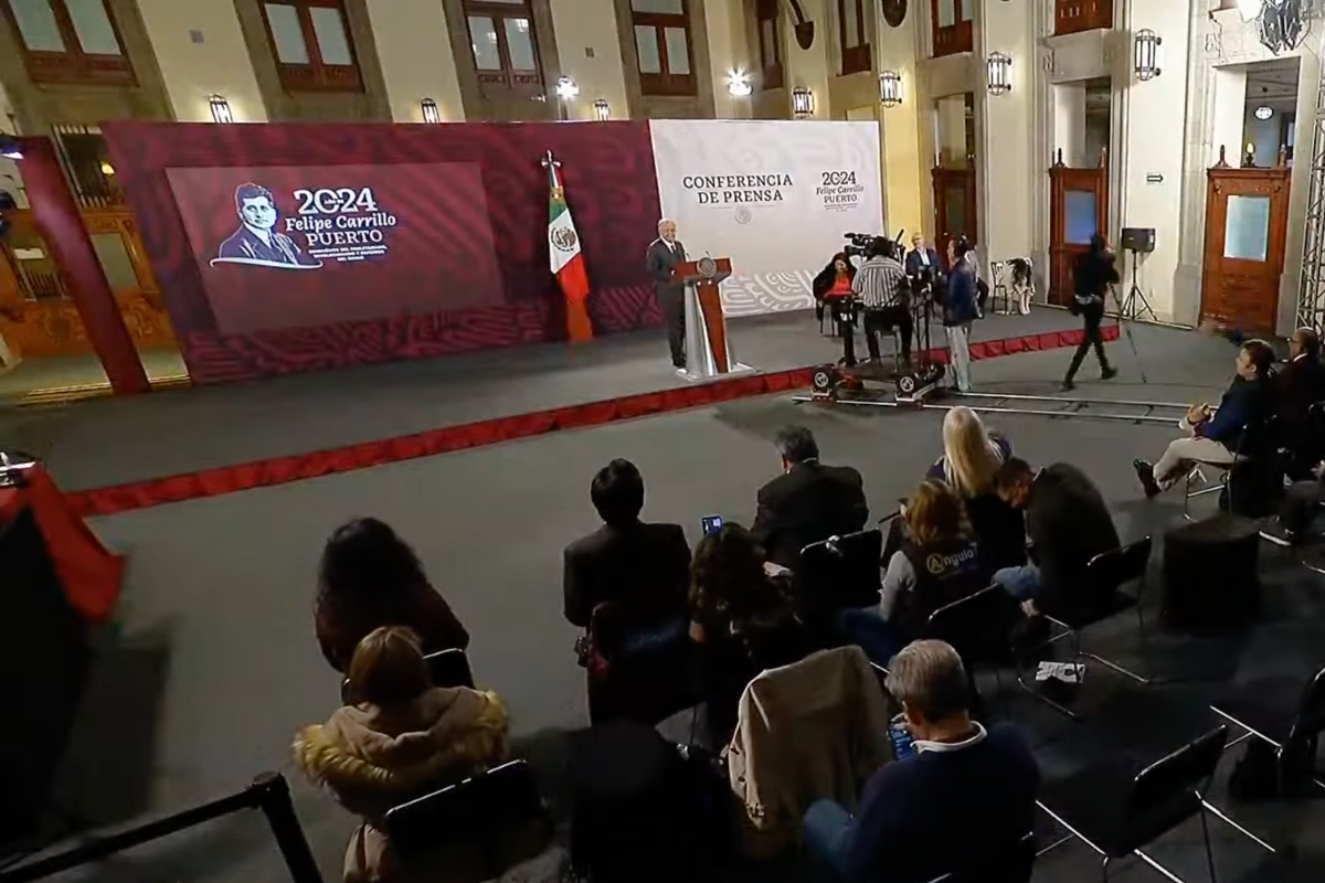 AMLO en conferencia de prensa del 10 de julio de 2024. Captura de pantalla / YouTube