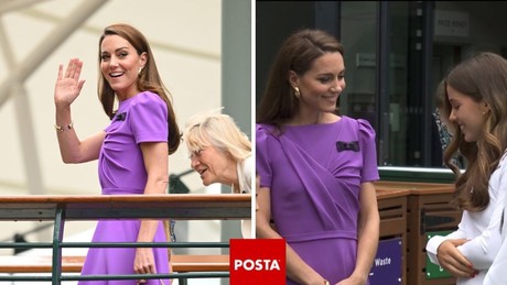 Kate Middleton regresa triunfalmente a Wimbledon tras meses de ausencia | VIDEO