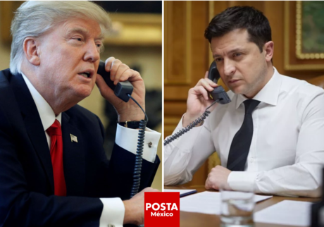 Trump y Zelenski conversan sobre negociar el fin de la guerra en Ucrania