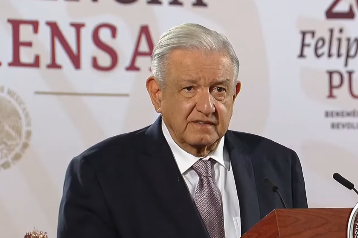 AMLO en conferencia de prensa del 16 de julio de 2024. Captura de pantalla / YouTube