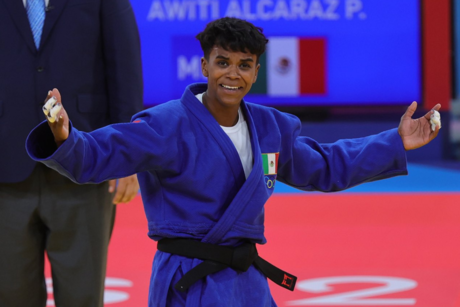 Prisca Awiti Alcaraz gana medalla de plata en judo para México en París