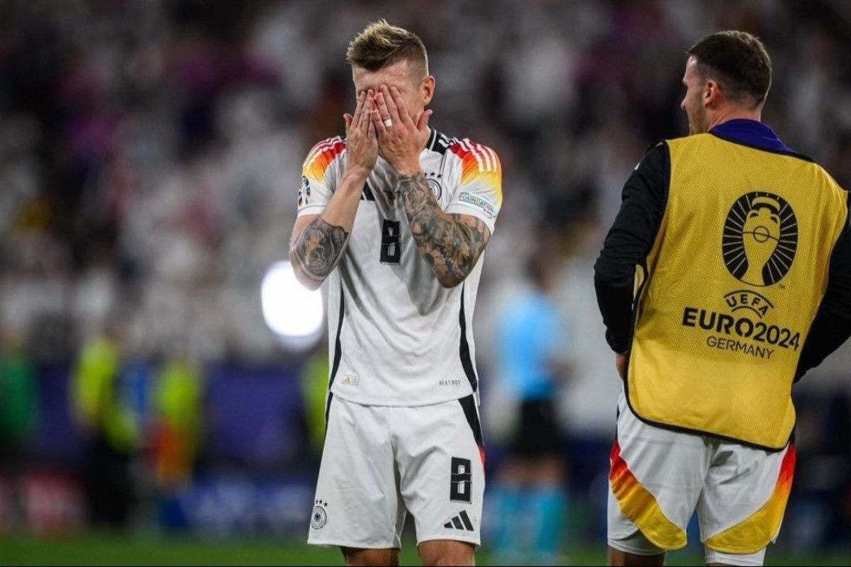 Toni Kroos llorando Foto: Instagram @toni.kr8s