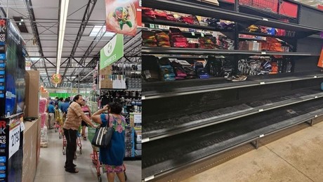 Yucatecos realizan compras de pánico ante la alerta por Huracán 'Beryl'