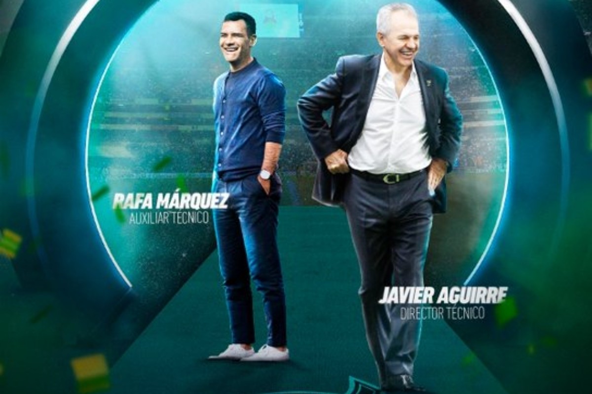 Bienvenida de Javier Aguirre y Rafa Márquez a la Selección Mexicana Foto: 'X'(Twitter) @miseleccionmx