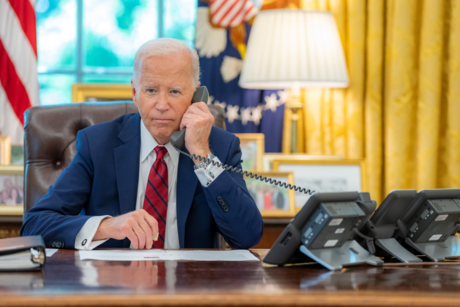 Joe Biden habla luego de dar positivo a COVID-19: 'Estaré aislado'