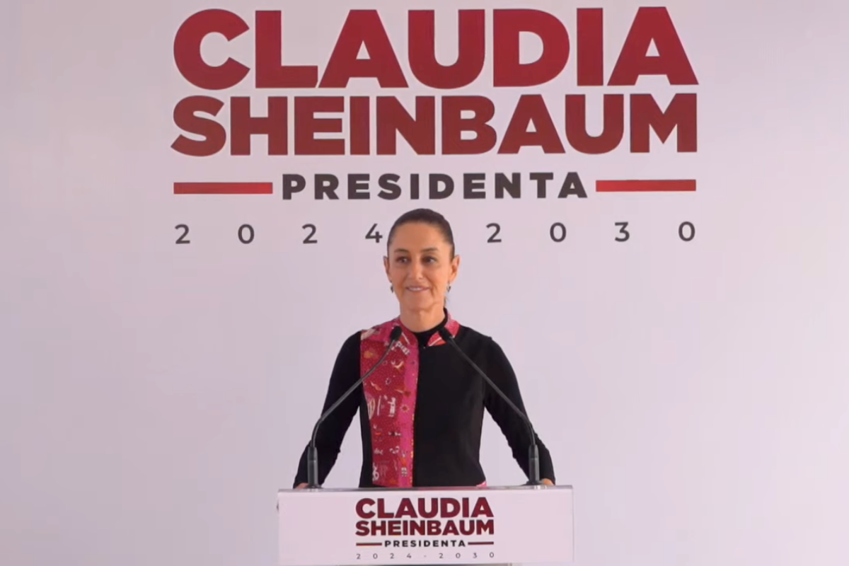 Claudia Sheinbaum en conferencia de prensa del 22 de julio de 2024. Captura de pantalla / YouTube