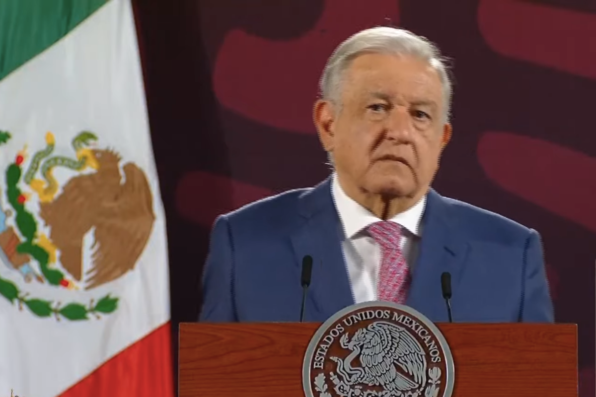 AMLO en conferencia de prensa del 22 de julio de 2024. Captura de pantalla / YouTube