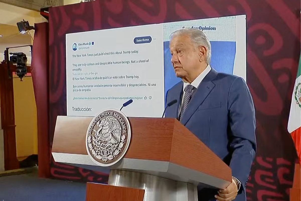 AMLO en conferencia de prensa del 17 de julio de 2024. Captura de pantalla / YouTube