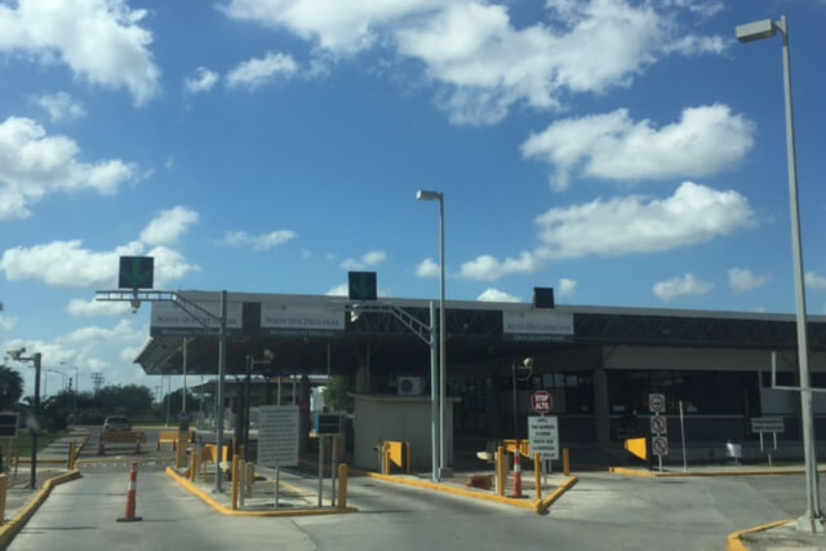 Puente Internacional General Ignacio Zaragoza en Matamoros, Tamaulipas. Foto:  Agencia Nacional de Aduanas de México