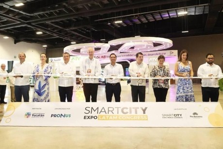 Inicio el Smart City Expo Latam Congress en el Centro de Convenciones Yucatán