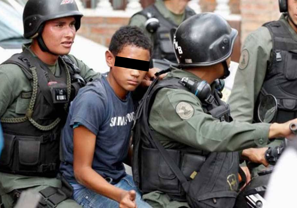 La misión de la ONU revela que más de 100 menores han sido arrestados en Venezuela y enfrentan graves acusaciones tras las protestas electorales. La comunidad internacional exige respuestas. Foto: Redes