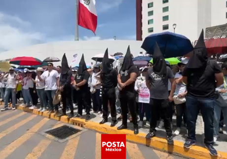 Trabajadores del Poder Judicial en Puebla también se sumaron a protestas