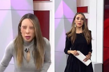 Selene Flores, conductora de Milenio se desvanece en vivo, ¿Qué le pasó?