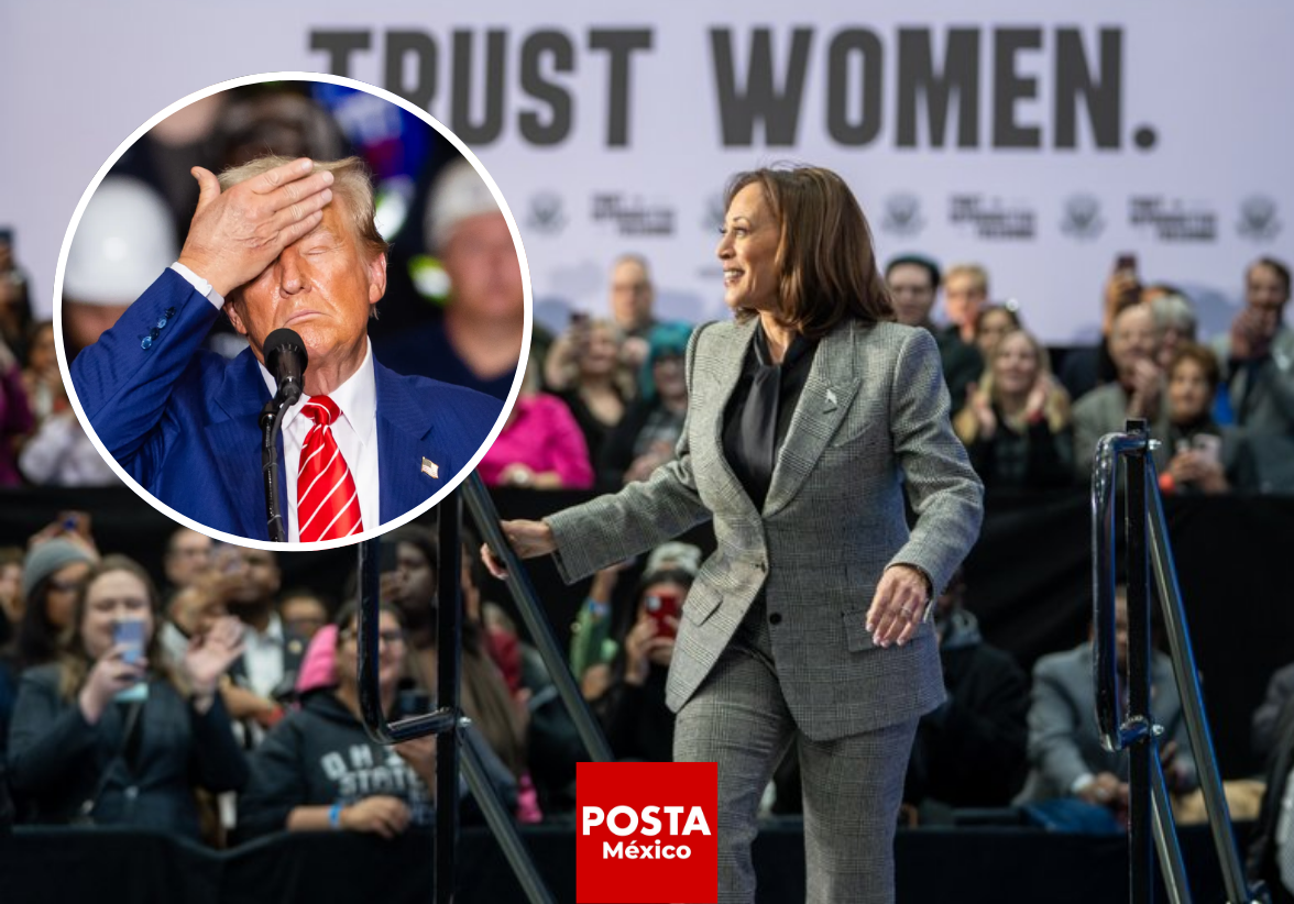 Kamala Harris ha logrado eliminar la ventaja de Donald Trump en varios estados cruciales, dejando la contienda por la Casa Blanca en un emocionante empate técnico de cara a las elecciones. Foto: Especial/Redes