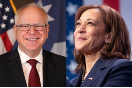 Kamala Harris elige a Tim Walz como compañero de fórmula para elecciones