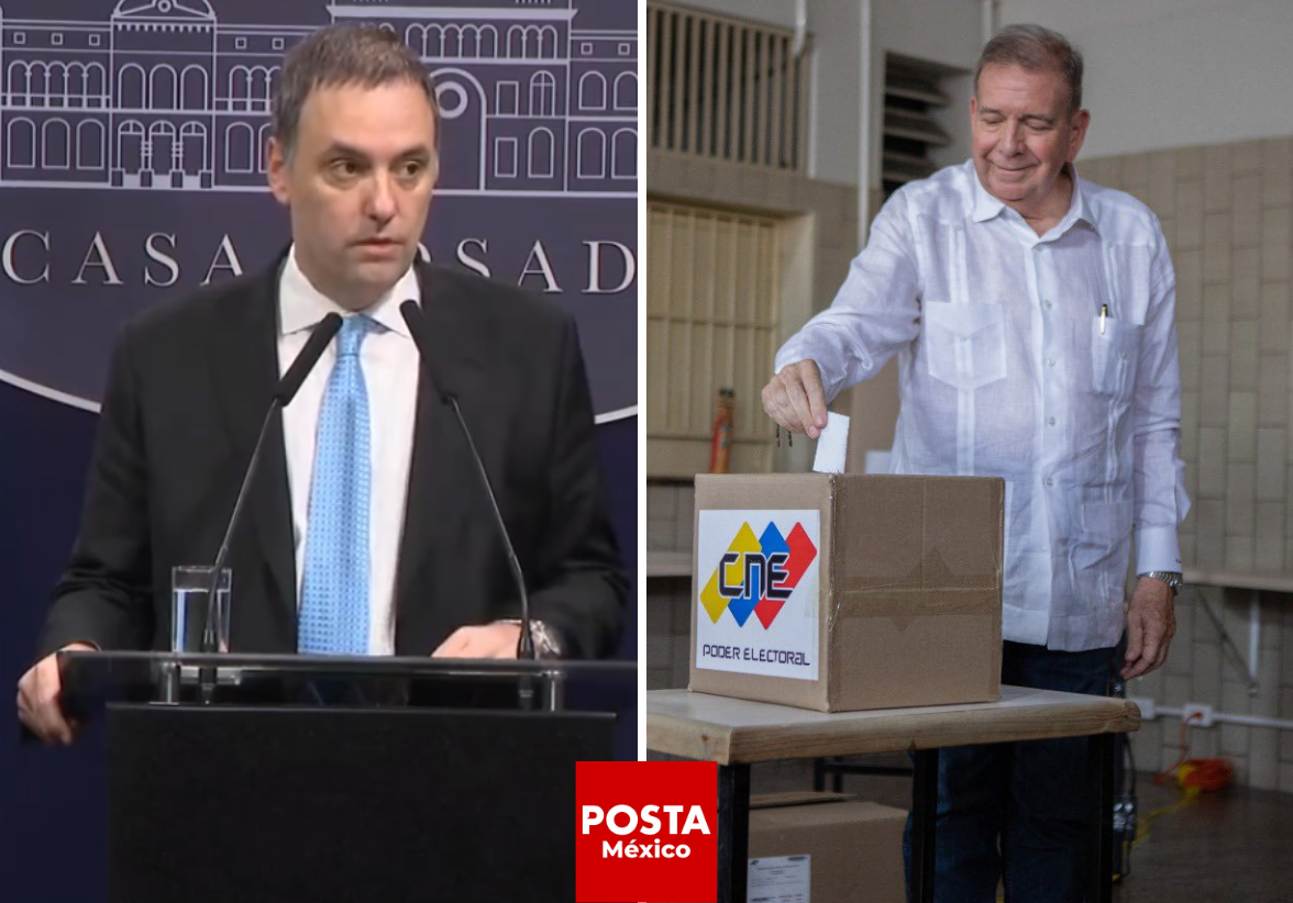 El portavoz de la presidencia argentina declaró que no es necesario repetir elecciones en Venezuela, asegurando que el candidato opositor Edmundo González Urrutia es el legítimo triunfador de los comicios. Foto: Especial / Redes