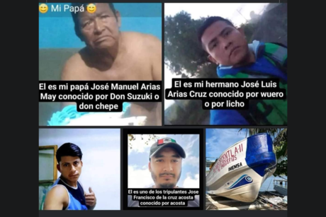 Pescadores de Tabasco desaparecen en aguas del Golfo de México