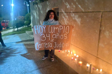 Jueces y Magistrados en Xalapa inician paro de labores contra Reforma Judicial