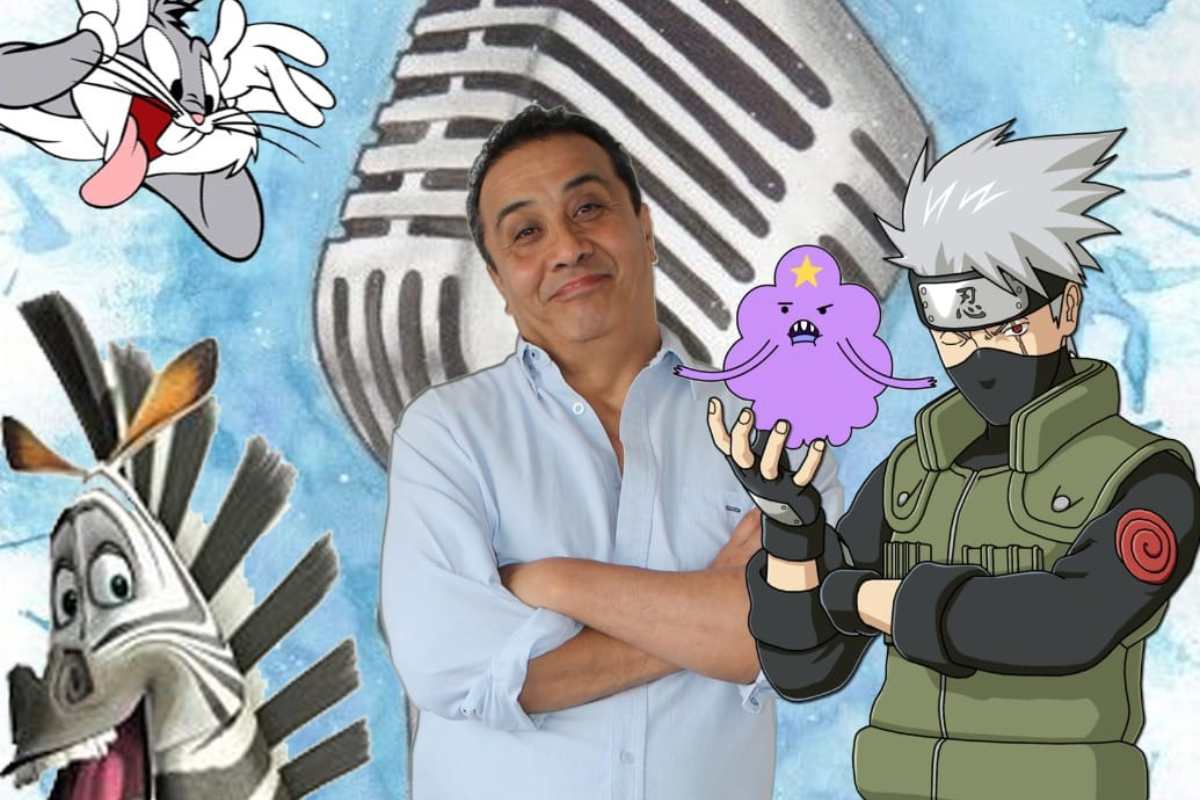 El actor de voz es conocido por ser la voz de Kakashi en el doblaje latino del anime 'Naruto'. Créditos: FB Alfonso Obregon Inclan.