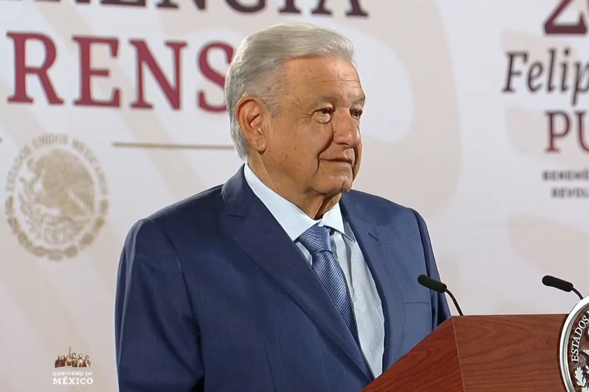 AMLO en conferencia de prensa del 13 de agosto de 2024. Captura de pantalla / YouTube