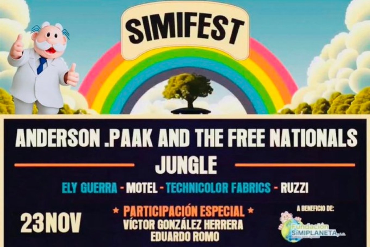 Cartel del Simi Fest Foto: 'X'(Twitter) @_GossipGirl_NYC