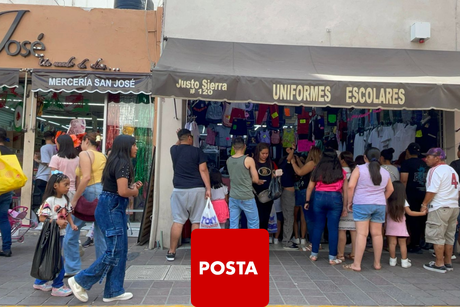 Guanajuato: 'Como buenos mexicanos', tiendas llenas antes del regreso a clases