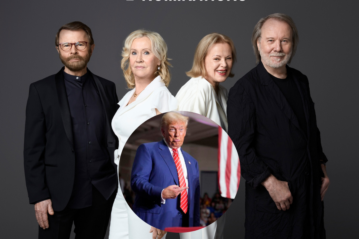 ABBA y Donald Trump, Foto: Especial