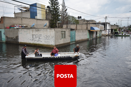 Chalco estará inundado dos semanas más por trabajos, según autoridades