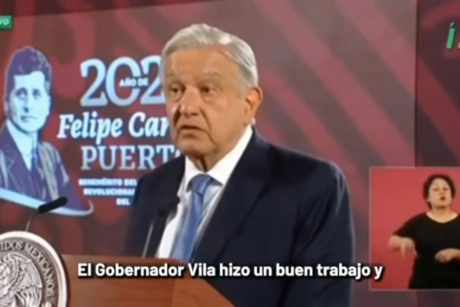 Andrés Manuel López Obrador reconoce el trabajo de Mauricio Vila en Yucatán