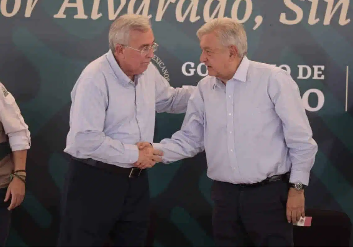 El presidente AMLO y la presidenta electa, Claudia Sheinbaum, visitarán Culiacán hoy para reunirse con el gobernador Rubén Rocha Moya, tras las explosivas declaraciones de 'El Mayo' Zambada. Foto: Archivo