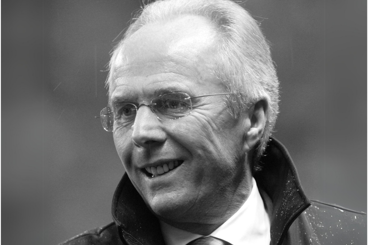 Retrato de Sven-Göran Eriksson. Foto: X / (@England)