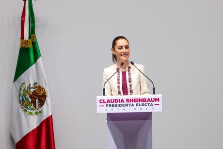 Claudia Sheinbaum celebra “La Victoria del Pueblo” en el Teatro Metropolitan