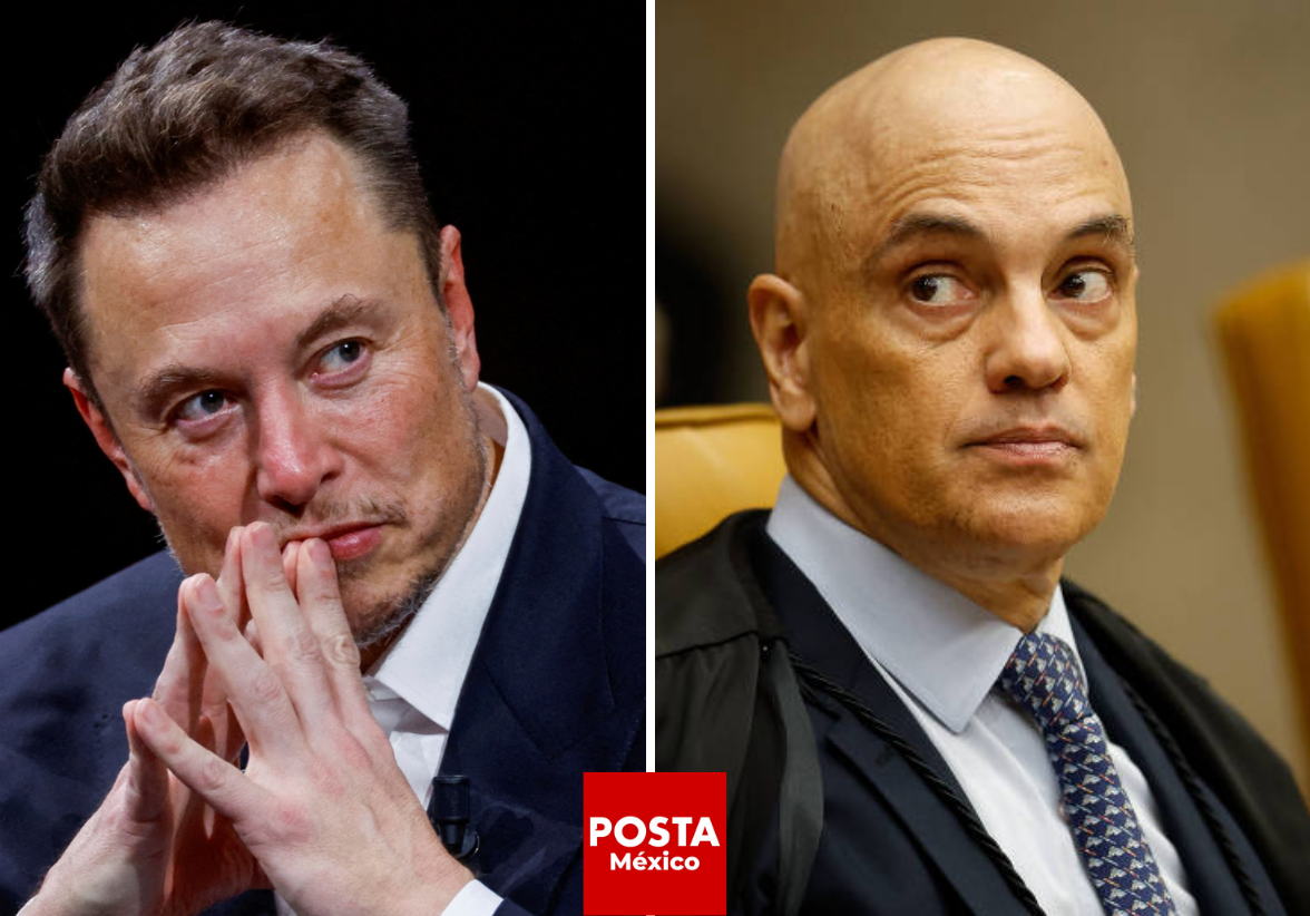 El magnate Elon Musk acusa a la Corte Suprema de Brasil de congelar las cuentas bancarias de Starlink. Señala al magistrado De Moraes, a quien llama 'criminal', en una tensa confrontación legal. Foto: Especial