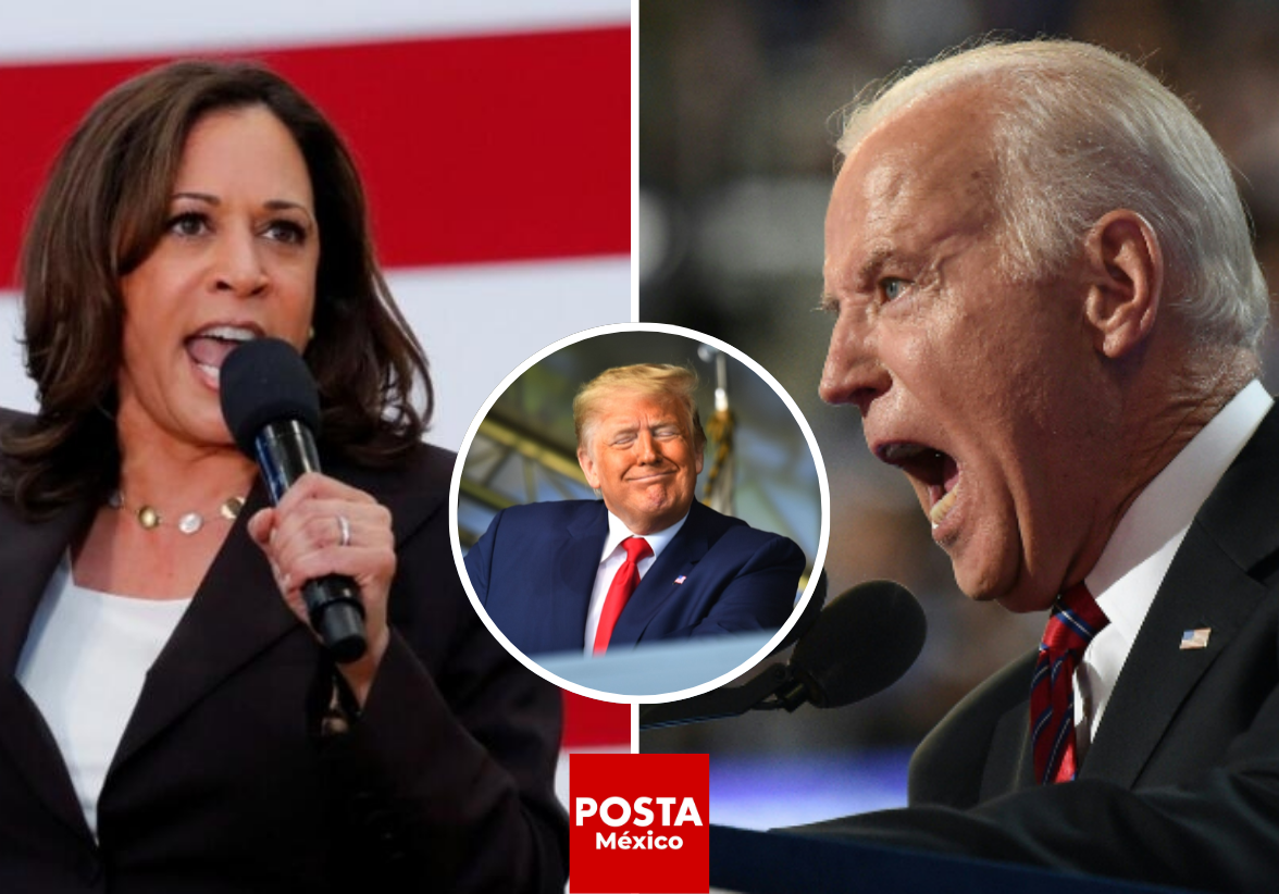 Donald Trump afirma que Joe Biden “odia” a Kamala Harris, buscando sembrar discordia entre los demócratas a tan solo días del inicio de la Convención Nacional Demócrata en Chicago. Foto: Especial