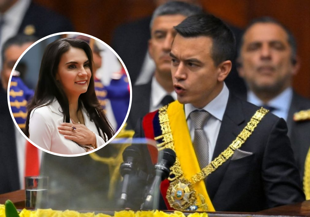 El presidente Daniel Noboa enfrentará una audiencia el 12 de septiembre tras la admisión de una demanda en su contra por violencia política de género, presentada por la vicepresidenta Verónica Abad. Foto: Especial