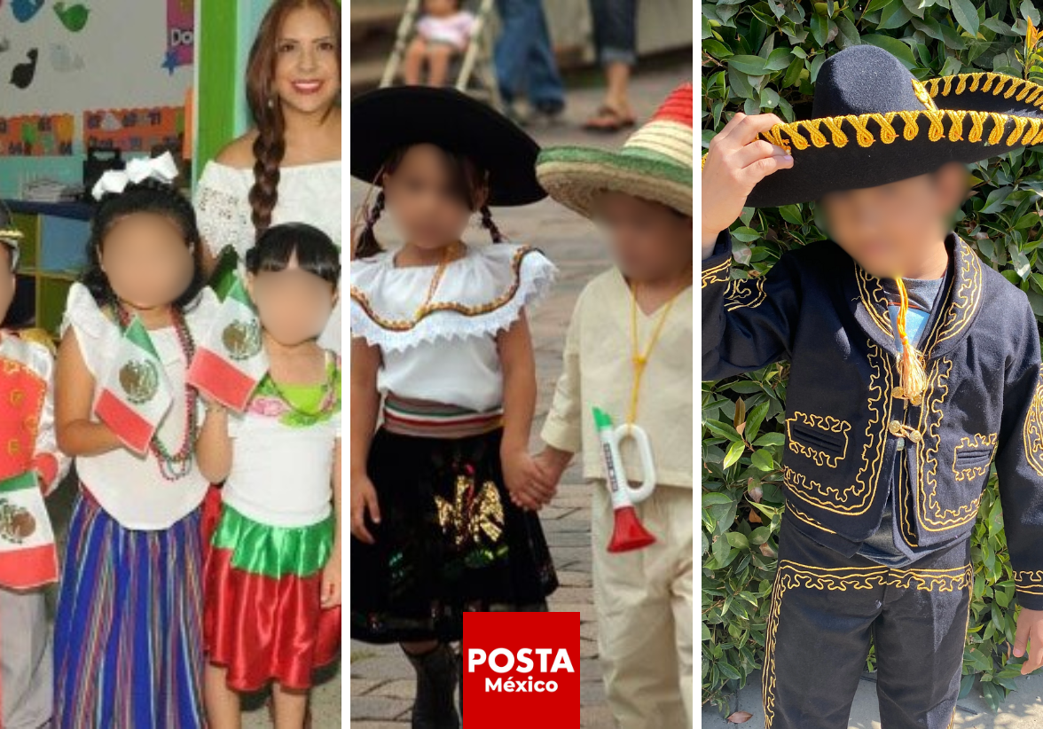 Celebra el Grito de Independencia con estilo. Te mostramos cinco atuendos sencillos y patrióticos para que tus hijos luzcan increíbles en estas fiestas mexicanas, desde charros hasta guerrilleros. Foto: Especial POSTA