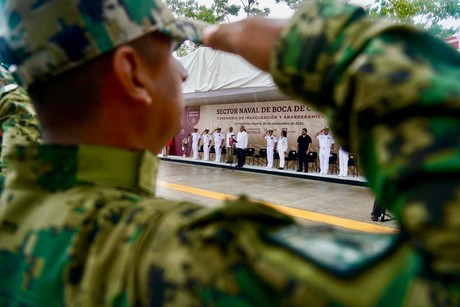 AMLO inaugura Sector Naval en Nayarit