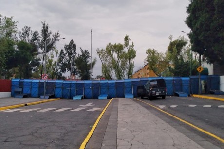 Blindan el Palacio Legislativo de San Lázaro a pocos días de la toma de protesta