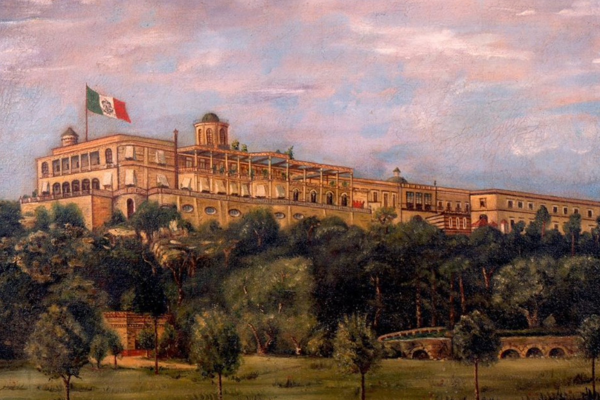 Castillo de Chapultepec. Créditos: X @Museodehistoria.