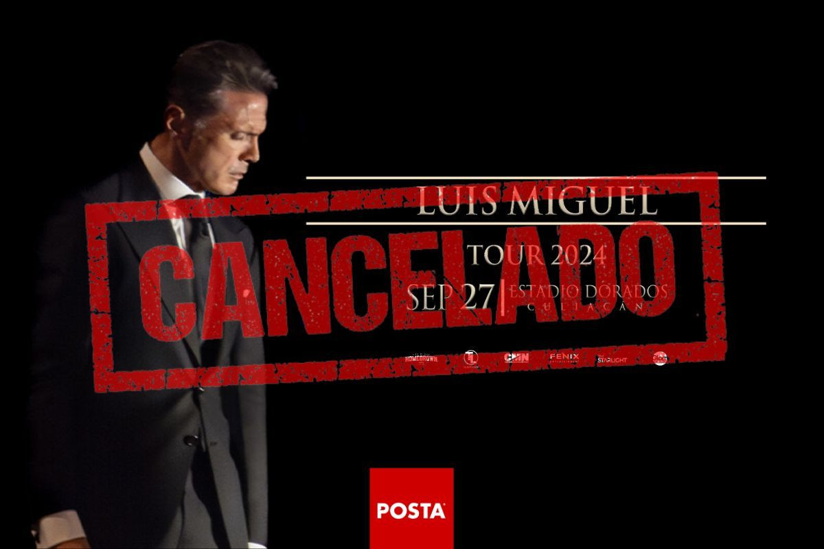 Luis Miguel suspendió su concierto en Culiacán, Sinaloa Foto: POSTA México