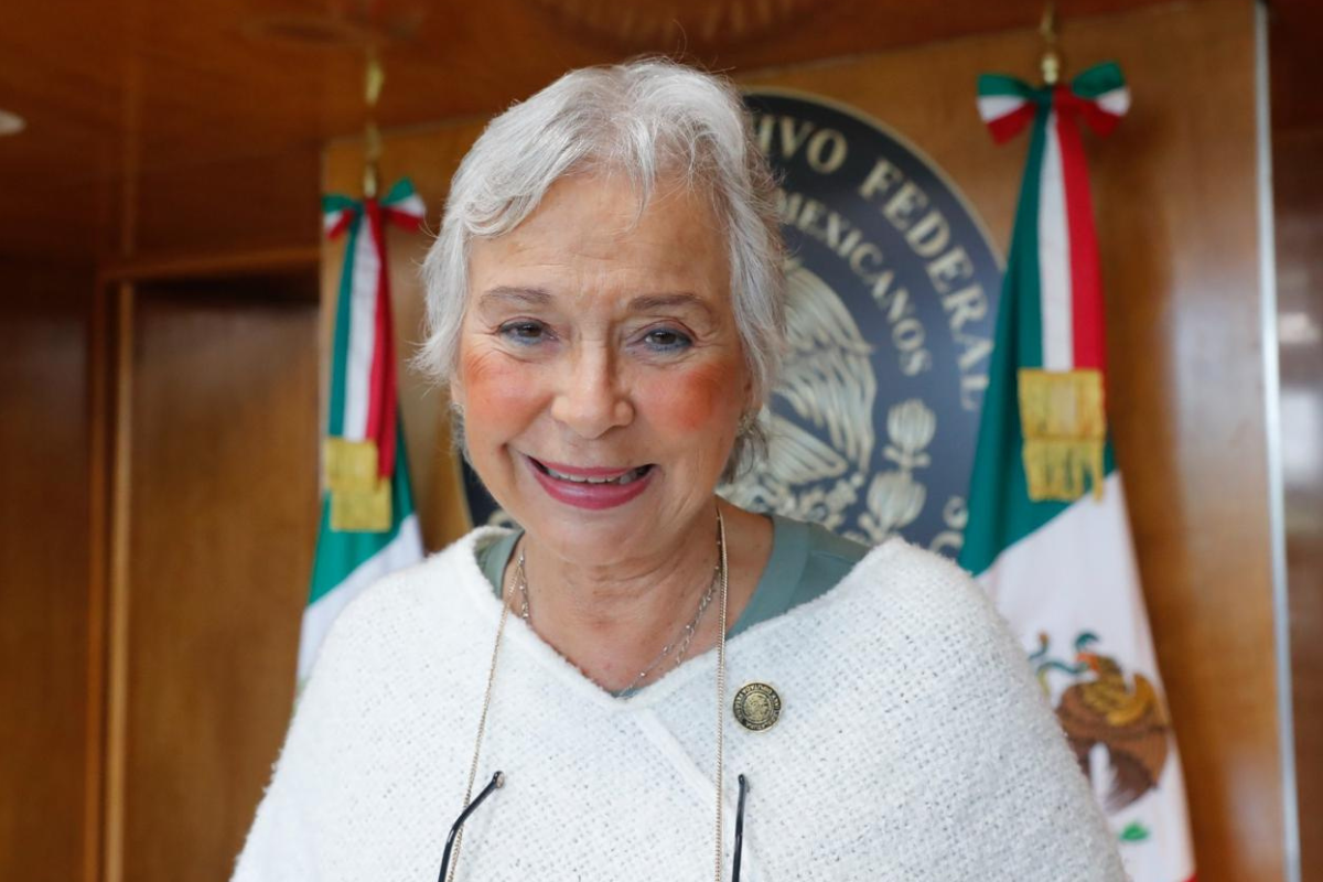 Retrato de Olga Sánchez Cordero. Foto: X / (@M_OlgaSCordero)