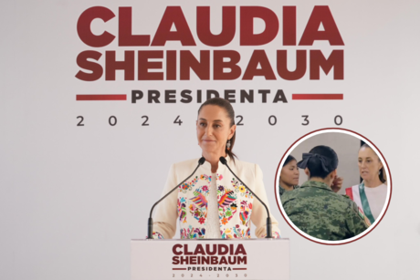 Revelan primeras pruebas de la banda presidencial de Claudia Sheinbaum VIDEO