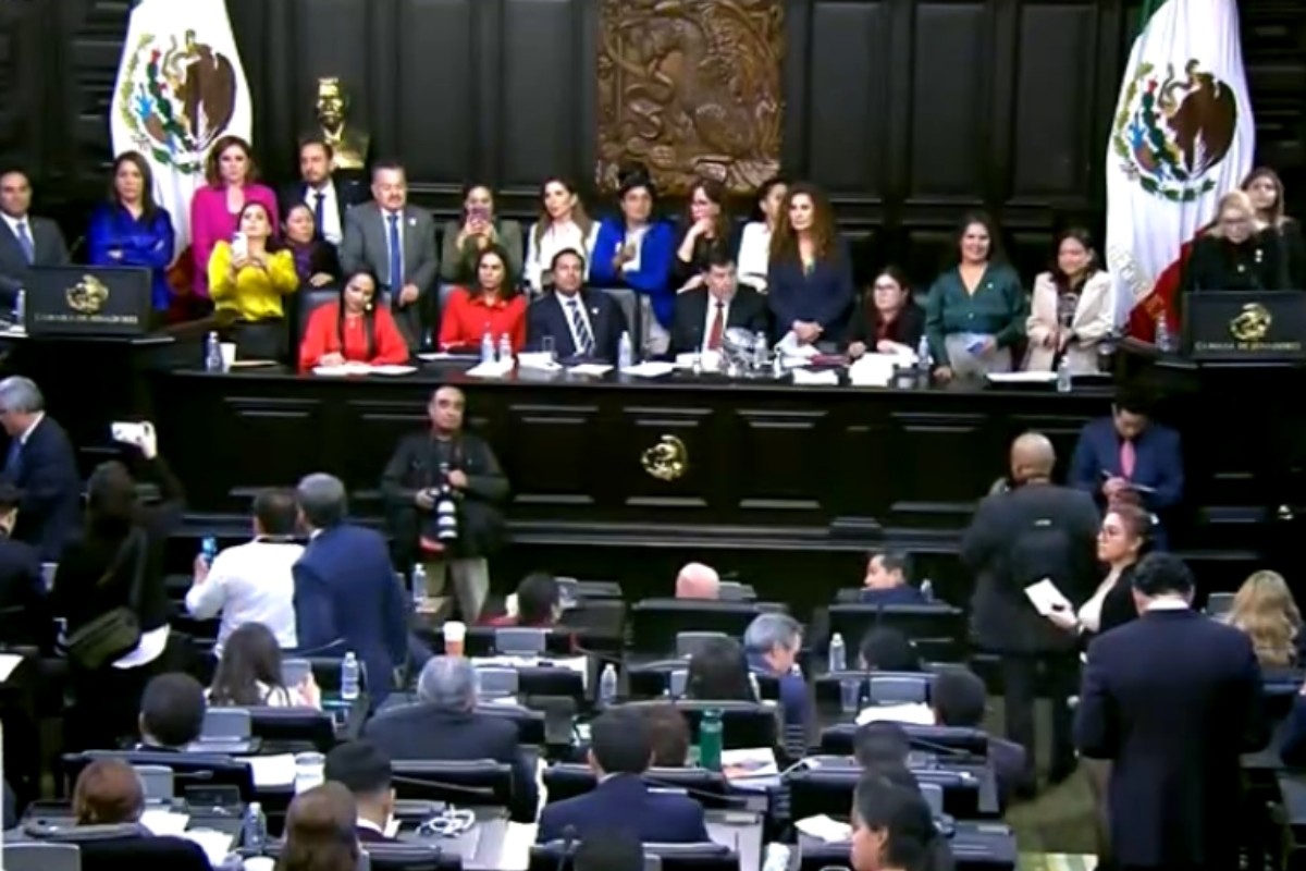 Sesión del Senado de la República Foto: 'X'(Twitter) @senadomexicano